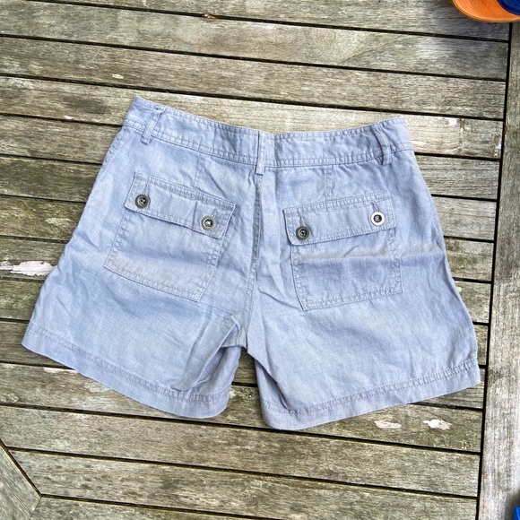 INC International Concepts 100% linen Gray shorts - Picture 2 of 7